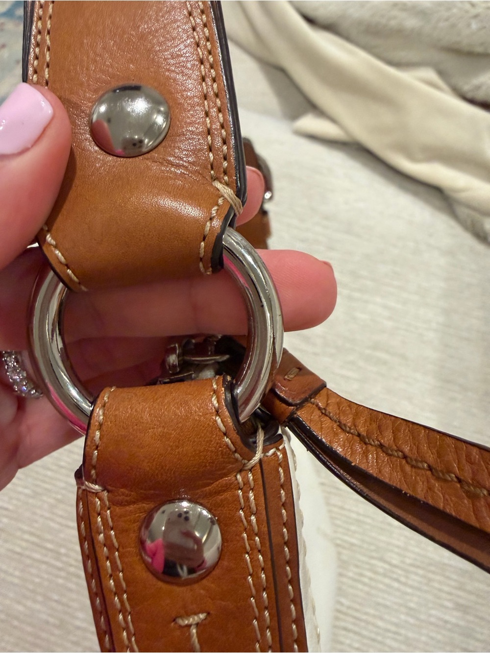 Coach Soho Hobo Shoulder Leather bag Y2K - Picture 13 of 16